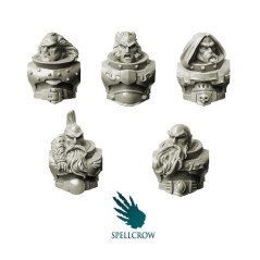 Wolves Space Knights - Veterans Torsos with Heads