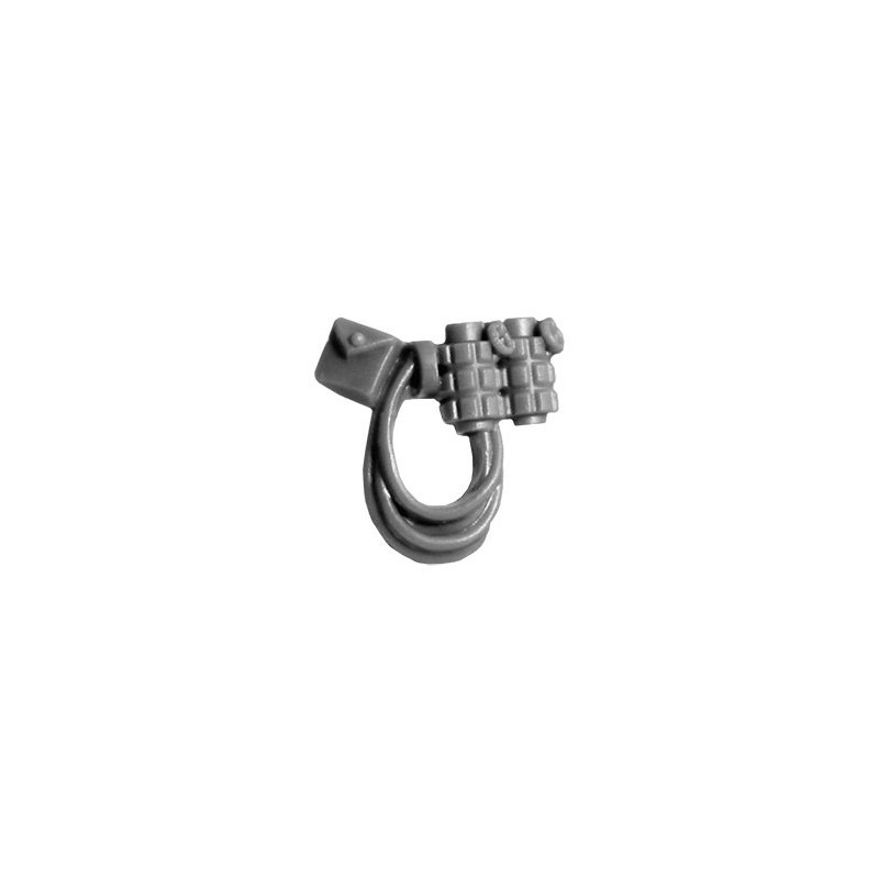 Corde avec grenade et sacoche Corde avec grenade et sacoche