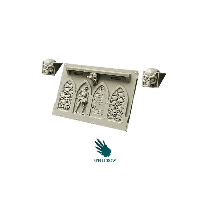 Space Knights - Front Plate for light Vehicles Space Knights - Front Plate for light Vehicles