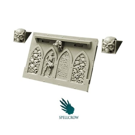 Space Knights - Front Plate for light Vehicles