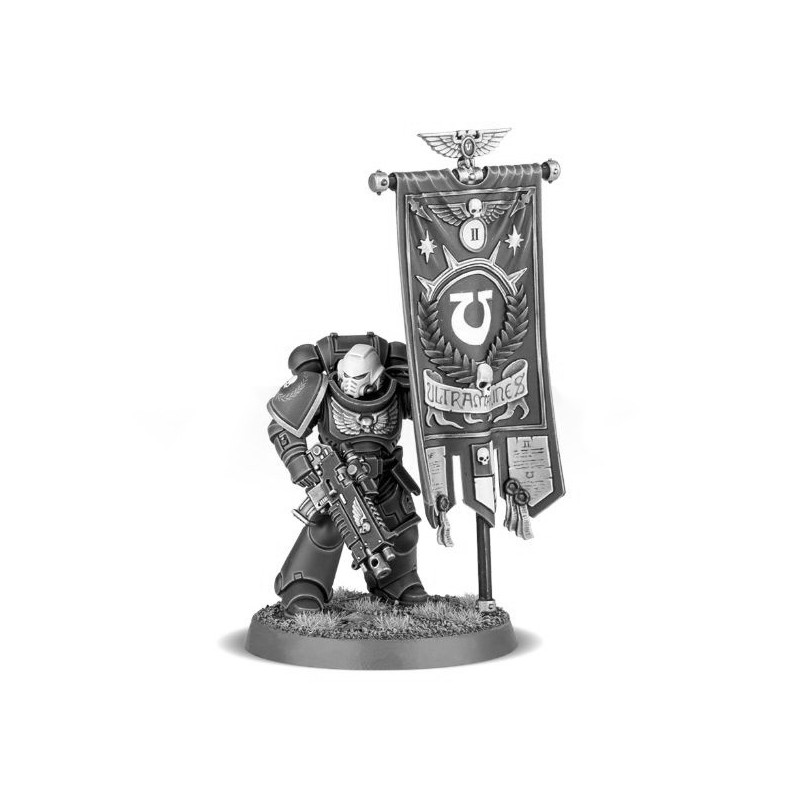 thumbnail image 2 of Games Workshop Warhammer 40k Space Marines Primaris Ancient – New Unassembled 2 of 4