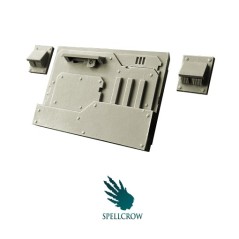 Armoured Space Knights - Front Plate for light Vehicles