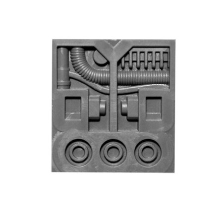 Reactor technical panel A Warhammer 40k Drop Pod bitz