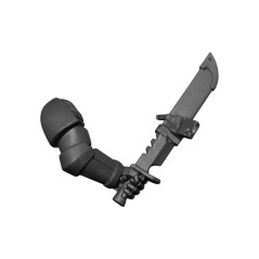 Arm with Combat Knife C