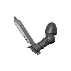 Arm with Combat Knife E