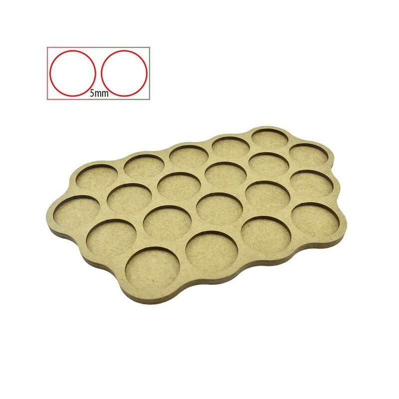 Movement Trays - 20 Bases of 32mm - 5mm Spacing Movement Trays - 20 Bases of 32mm - 5mm Spacing
