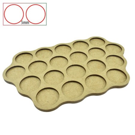Plateau de Mouvement - 20 Socles de 32mm - Espacement 5mm