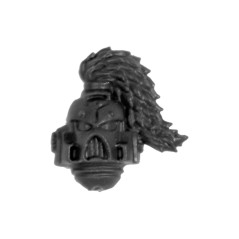 Head with Helmet D