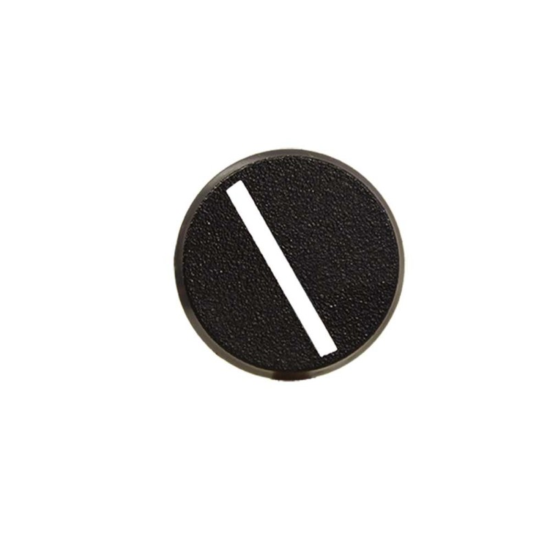Socle Rond avec Fente 32mm Socle Rond avec Fente 32mm