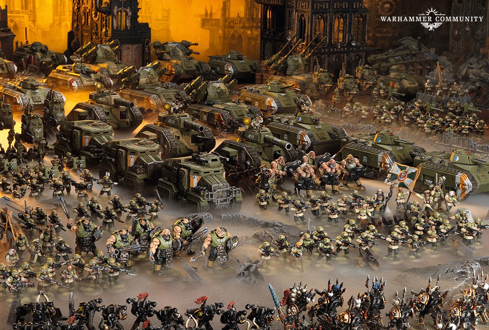 Astra Militarum armée de figurine